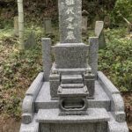 比企郡小川町にて1㎡のコンパクトなお墓が完成しました。
